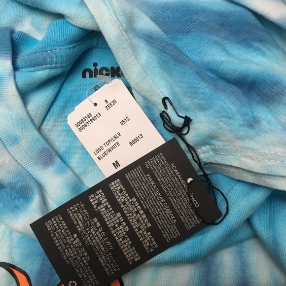 F21 Rugrats Tie Dye Oversized Cropped Muscle Tank - Picture 5 of 6